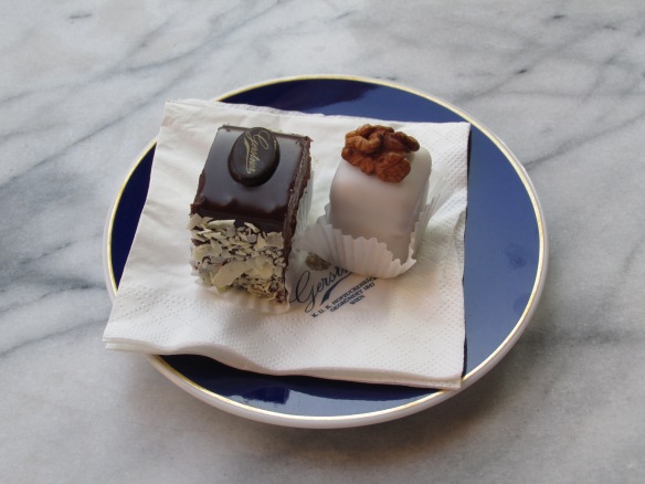 Petit fours at the Vienna Opera House