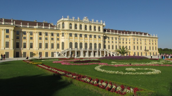 The Hapsburgs summer palace outside of Vienna historic center.